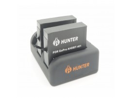 Hunter Charger 3 Slot for GoPro Hero 3/4 Hunter Charger 3 Slot for GoPro Hero 3/4